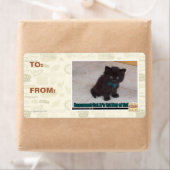 Étiquette 1er jour de l'école (En situation)