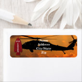 Étiquette 1re force spéciale Vets de la brigade du diable de (En situation)