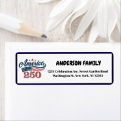 Étiquette 250th Celebration Label (En situation)