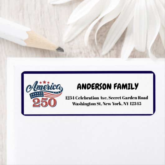 Étiquette 250th  Celebration Label (En situation)