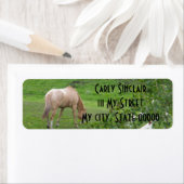 Étiquette 2 chevaux (En situation)