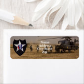 Étiquette 2e division d'infanterie (En situation)