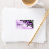 Étiquette 311 Dream in Lights Leopard & Lace Violet (En situation)