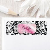 Étiquette 311 Plate-forme rose (En situation)