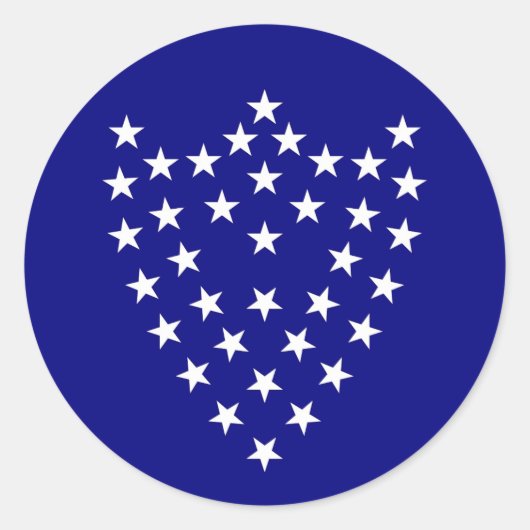 Étiquette 3" du drapeau de bataille (Devant)