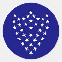Étiquette 3" du drapeau de bataille