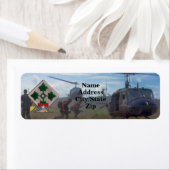 Étiquette 4e FNI ID division d'infanterie timbre de guerre v (En situation)