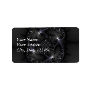 Étiquette 50 Nuances De Gris - Art Fractal