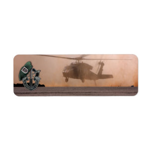 Étiquette 5th special forces green berets fort campbell