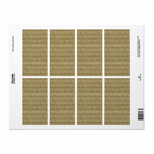Étiquette 8 Bit Pixel Tatami Mat 畳 (Feuille entière)