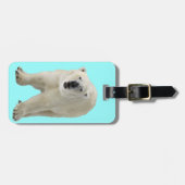 ÉTIQUETTE À BAGAGE シロクマ (Devant horizontal)