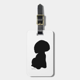 Étiquette À Bagage トイプードル ラゲージタグ toy poodle Luggage tag