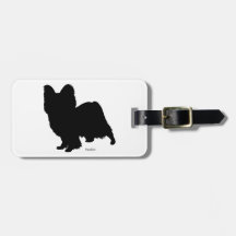 パピヨン ラゲージタグ Papillon Luggage tag