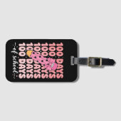 Étiquette À Bagage 100 days of school celebration (Devant Horizontal)