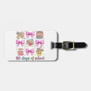 Étiquette À Bagage 🌈 🎀 100 jours de 🎉 scolaire 📚