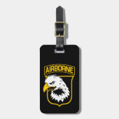 Étiquette À Bagage 101e division aéroportée (Devant Vertical)
