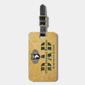 Étiquette À Bagage 101e division aéroportée (Devant Vertical)