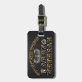 Étiquette À Bagage 101e division aéroportée  (Devant Vertical)