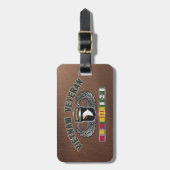 Étiquette À Bagage 101e division aéroportée Viêt Nam Vétéran  (Devant Vertical)