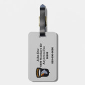 Étiquette À Bagage 101st étiquette de bagage de correction de (Dos Vertical)