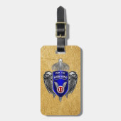 Étiquette À Bagage 11e division aéroportée (Devant Vertical)