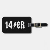 Étiquette À Bagage 14er (Devant horizontal)