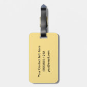 Étiquette À Bagage 16e siècle Celtic Knot Capitale décorative V (Dos Vertical)