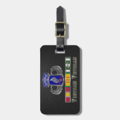 Étiquette À Bagage 173e brigade aéroportée Vétéran du Vietnam (Devant Vertical)