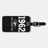 Étiquette À Bagage 1962 Ils Ont Manqué Une Sorcière De Salem Hallowee (Devant horizontal)