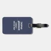 Étiquette À Bagage 1978 Édition originale (Dos horizontal)