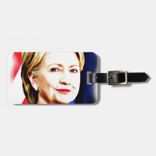 Étiquette À Bagage 1ère femme présidente Hillary Clinton 2016_