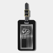 Étiquette À Bagage 1re division de cavalerie  (Devant Vertical)