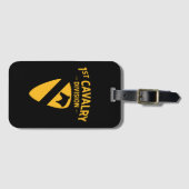 Étiquette À Bagage 1re division de cavalerie - Insigne de la première (Devant Horizontal)