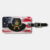 Étiquette À Bagage 1re    division de cavalerieTempête du désert (Devant horizontal)