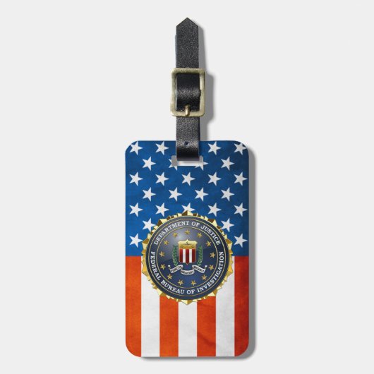 Étiquette À Bagage [200] FBI Special Edition (Devant Vertical)