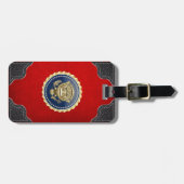 Étiquette À Bagage [200] Insigne de service présidentiel [PSB] (Devant horizontal)