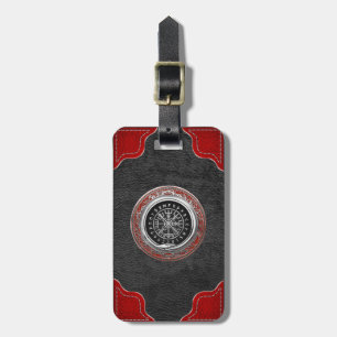 Étiquette À Bagage [200] Vegvisir - Viking Silver Magic Runic Compass