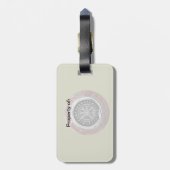 Étiquette À Bagage [200] Vegvisir - Viking Silver Magic Runic Compass (Dos Vertical)