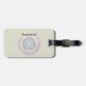 Étiquette À Bagage [200] Vegvisir - Viking Silver Magic Runic Compass (Dos horizontal)