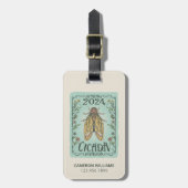 Étiquette À Bagage 2024 Printemps Canada Invasion (Devant Vertical)