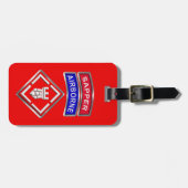 Étiquette À Bagage 20e brigade d'ingénieurs Sapper (Devant horizontal)