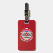 Étiquette À Bagage 20e brigade du génie Tempête du désert (Devant Vertical)