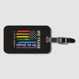 Étiquette À Bagage 250 Ans de 250e Anniversaire Américain LGBT Pr