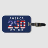 Étiquette À Bagage 250e anniversaire des États-Unis (Devant Horizontal)