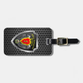 Étiquette À Bagage 25e division d'infanterie "Foudre tropicale" (Devant horizontal)