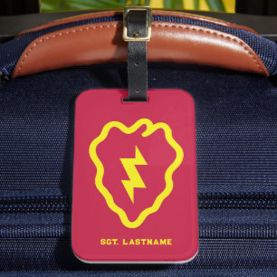 Étiquette À Bagage 25e division d'infanterie sur mesure