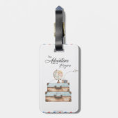 Étiquette À Bagage 2 côtés (Dos Vertical)