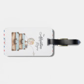 Étiquette À Bagage 2 côtés (Dos horizontal)