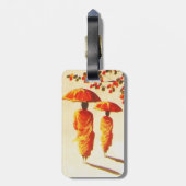 Étiquette À Bagage 2 moines bouddhistes laotiens (Dos Vertical)