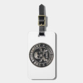 Étiquette À Bagage 2ème Médaille d'amendement (Devant Vertical)